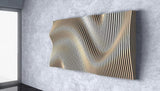 Parametric Wavy Wooden Wall Decor 30 @ CNC Basix - Just R 9800! Shop now at CNC Basix