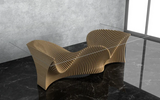 Parametric Wavy Wooden Table 41
