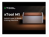 xTool M1 Basic Desktop Laser and Blade Cutter, 10W