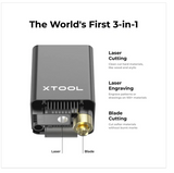 xTool M1 Basic Desktop Laser and Blade Cutter, 10W