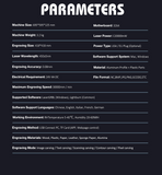 20w Laser Engraver Machine TTS 20w Pro 400 x 400mm