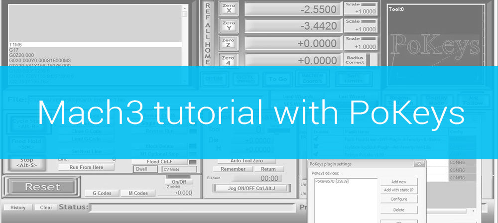 Mach3 Tutorial With PoKeys