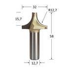 Plunging Rounding Over Router Bit @ CNC Basix - Just R 500! Shop now at CNC Basix