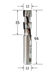 Diamond Tipped Compression Router Bit @ CNC Basix - Just R 1500! Shop now at CNC Basix