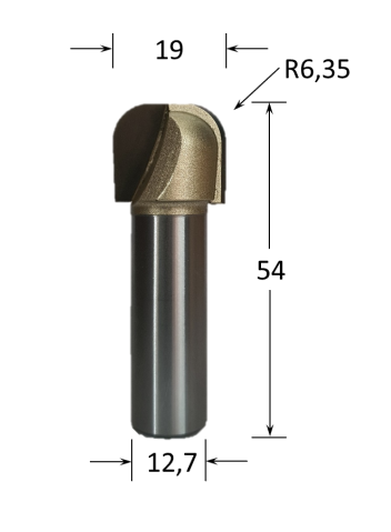 Bowl Router File Bowl & Tray Router Bit @ CNC Basix