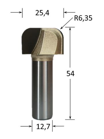 Bowl & Tray Router Bit @ CNC Basix