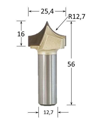 Panel Veining Router Bit @ CNC Basix