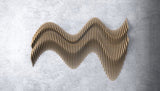 Parametric Wavy Wooden Wall Decor 24 @ CNC Basix - Just R 4000! Shop now at CNC Basix