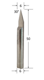 Solid Carbide Single Flute Engraving Router Bit @ CNC Basix - Just R 680! Shop now at CNC Basix