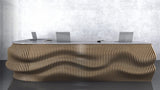 Parametric Wavy Wooden Corner Desk 12 @ CNC Basix - Just R 32000! Shop now at CNC Basix