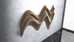 Parametric Wavy Wooden Wall Decor 24 @ CNC Basix - Just R 4000! Shop now at CNC Basix