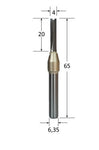 Solid Carbide Tipped Straight Router Bit @ CNC Basix - Just R 460! Shop now at CNC Basix