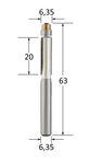 Flush Trim Router Bit @ CNC Basix - Just R 500! Shop now at CNC Basix