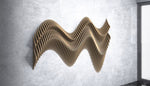 Parametric Wavy Wooden Wall Decor 24 @ CNC Basix - Just R 4000! Shop now at CNC Basix