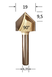 V Grooving Router Bit @ CNC Basix - Just R 720! Shop now at CNC Basix