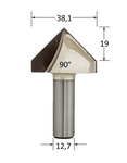 V Grooving Router Bit @ CNC Basix - Just R 720! Shop now at CNC Basix