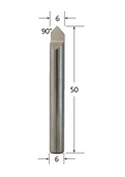 Solid Carbide Single Flute Engraving Router Bit @ CNC Basix - Just R 680! Shop now at CNC Basix