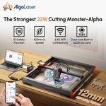 AlgoLaser Alpha 22w Laser Engraver Machine 400 x 400mm @ CNC Basix - Just R 13350! Shop now at CNC Basix