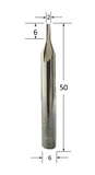 Solid Carbide Straight Router Bit @ CNC Basix - Just R 550! Shop now at CNC Basix