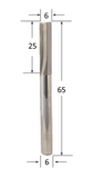 Solid Carbide Straight Router Bit @ CNC Basix - Just R 550! Shop now at CNC Basix