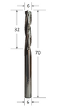 Triple Flute Up Spiral Router Bit with Chipbreaker Flute @ CNC Basix - Just R 650! Shop now at CNC Basix