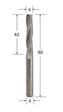 Triple Flute Up Spiral Router Bit with Chipbreaker Flute @ CNC Basix - Just R 650! Shop now at CNC Basix