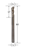 Compression Up/Down Spiral Router Bit @ CNC Basix - Just R 650! Shop now at CNC Basix