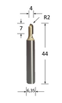 Core Box Router Bit @ CNC Basix - Just R 400! Shop now at CNC Basix