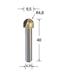 Core Box Router Bit @ CNC Basix - Just R 400! Shop now at CNC Basix