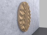 Parametric Wavy Wooden Wall Decor 15