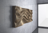 Parametric Wavy Wooden Wall Decor 21