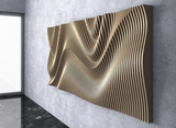 Parametric Wavy Wooden Wall Decor 25