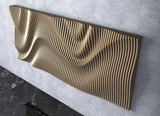 Parametric Wavy Wooden Wall Decor 25