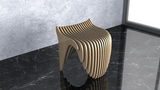 Parametric Wavy Wooden Chair 37