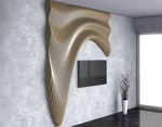 Parametric Wavy Wooden TV Unit 31