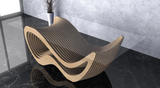 Parametric Wavy Wooden Table 30