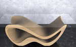 Parametric Wavy Wooden Table 30