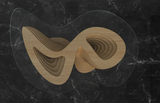 Parametric Wavy Wooden Table 44