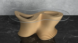 Parametric Wavy Wooden Table 44