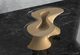 Parametric Wavy Wooden Table 48