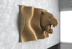 Parametric Wavy Wooden Wall Decor 59