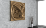 Parametric Wavy Wooden Wall Decor 51