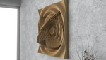 Parametric Wavy Wooden Wall Decor 51