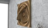 Parametric Wavy Wooden Wall Decor 51