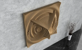 Parametric Wavy Wooden Wall Decor 51