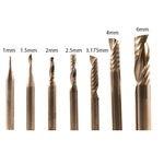 Single Flute End Mill Cutting Bit @ CNC Basix - Just R 129.95! Shop now at CNC Basix