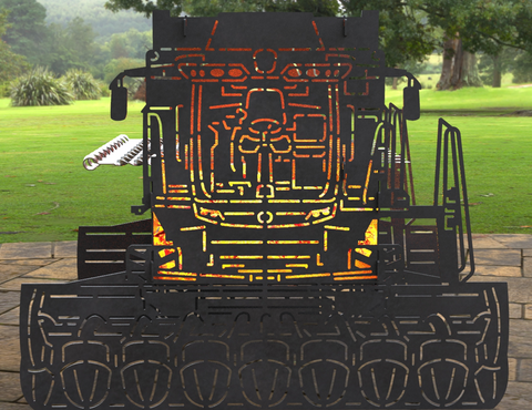 Combine Harvester Firepit @ CNC Basix - Just R 3500! Shop now at CNC Basix