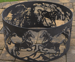 Ring Horses Firepit @ CNC Basix - Just R 2750! Shop now at CNC Basix