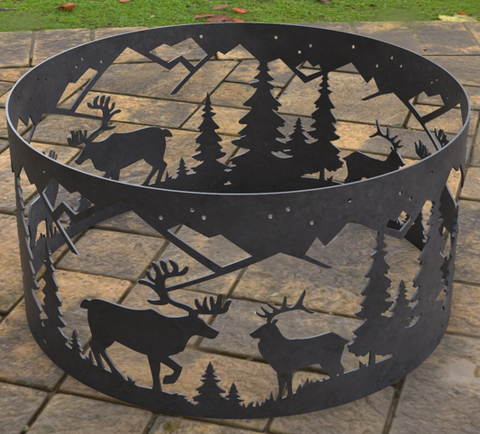 Ring Deer Firepit @ CNC Basix - Just R 2750! Shop now at CNC Basix