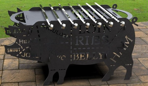 Big Pig Firepit @ CNC Basix - Just R 3700! Shop now at CNC Basix